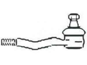 FRAP 1069 skersinės vairo trauklės galas 
 Vairavimas -> Vairo mechanizmo sujungimai
94124585