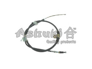 ASHUKI Y090-25 trosas, stovėjimo stabdys 
 Stabdžių sistema -> Valdymo svirtys/trosai
59913-4A000, K14168/ABS