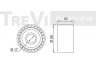TREVI AUTOMOTIVE TA1336 kreipiantysis skriemulys, V formos rumbuotas diržas 
 Diržinė pavara -> V formos rumbuotas diržas/komplektas -> Laisvasis/kreipiamasis skriemulys