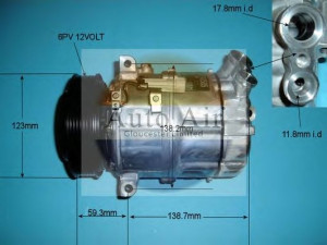 AUTO AIR GLOUCESTER 14-2056 kompresorius, oro kondicionierius 
 Oro kondicionavimas -> Kompresorius/dalys
13171593, 517603160, 6854063, 6854089
