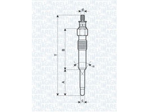 MAGNETI MARELLI 062900007304 kaitinimo žvakė 
 Kibirkšties / kaitinamasis uždegimas -> Kaitinimo kaištis
5960 69, 5960 F6, 5962 W2, 96 316 589 80