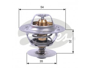 GATES TH11287G1 termostatas, aušinimo skystis 
 Aušinimo sistema -> Termostatas/tarpiklis -> Thermostat
03G121113A, 044121113, 056121113D