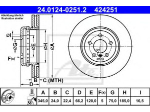 ATE 24.0124-0251.2 stabdžių diskas 
 Dviratė transporto priemonės -> Stabdžių sistema -> Stabdžių diskai / priedai
34 20 6 797 607