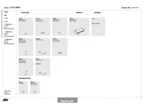DINEX 255100007 išmetimo sistema 
 Išmetimo sistema -> Išmetimo sistema, visa