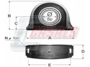 CASALS ST65 pakaba, kardaninis velenas
1404560, AMPA517