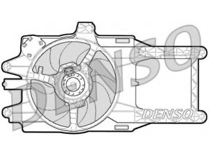 DENSO DER13001 ventiliatorius, radiatoriaus 
 Aušinimo sistema -> Oro aušinimas
46763323, 46834588, 46763323, 46834588