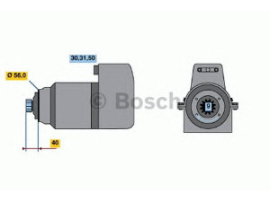 BOSCH 0 986 012 970 starteris
002 151 78 01, 002 151 78 01 80