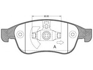 OPEN PARTS BPA1248.10 stabdžių trinkelių rinkinys, diskinis stabdys 
 Techninės priežiūros dalys -> Papildomas remontas
410605961R, 410607115R, 440603905R