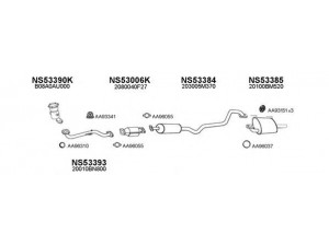 VENEPORTE 530170 išmetimo sistema 
 Išmetimo sistema -> Išmetimo sistema, visa