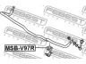FEBEST MSB-V97R skersinio stabilizatoriaus įvorių komplektas 
 Ašies montavimas/vairavimo mechanizmas/ratai -> Stabilizatorius/fiksatoriai -> Sklendės
4156A041