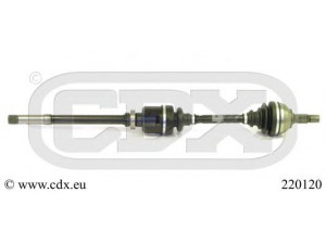 CDX 220120 kardaninis velenas 
 Ratų pavara -> Kardaninis velenas