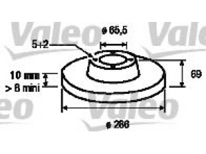 VALEO 197009 stabdžių diskas 
 Dviratė transporto priemonės -> Stabdžių sistema -> Stabdžių diskai / priedai
12763591, 5057476, 5391537