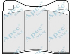 APEC braking PAD140 stabdžių trinkelių rinkinys, diskinis stabdys
34111111649, 34111117979, 34111159257