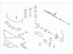 ZF Parts BMW-3COU-FZ006 vairavimo mechanizmas; rato pakaba 
 Ašies montavimas/vairavimo mechanizmas/ratai -> Prekių paieška pagal schemą