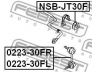 FEBEST NSB-JT30F skersinio stabilizatoriaus įvorių komplektas 
 Ašies montavimas/vairavimo mechanizmas/ratai -> Stabilizatorius/fiksatoriai -> Sklendės
54613-8H316