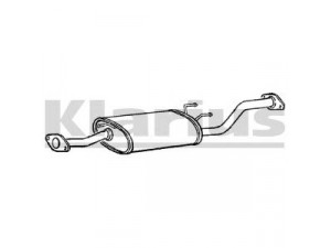 KLARIUS 240711 vidurinis duslintuvas
287004A601
