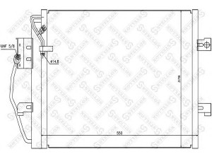 STELLOX 10-45122-SX kondensatorius, oro kondicionierius 
 Oro kondicionavimas -> Kondensatorius
1685000254, 1685000354, 1685000454