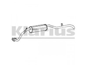 KLARIUS SZ65L galinis duslintuvas 
 Išmetimo sistema -> Duslintuvas
1430083411