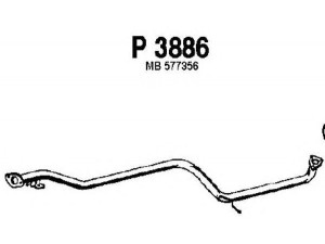 FENNO P3886 išleidimo kolektorius 
 Išmetimo sistema -> Išmetimo vamzdžiai
MB514492, MB577356