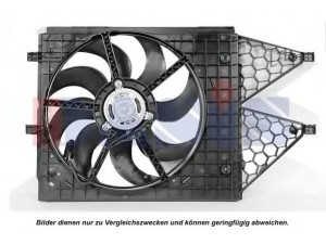 AKS DASIS 048117N ventiliatorius, radiatoriaus 
 Aušinimo sistema -> Oro aušinimas
6R0121207Q