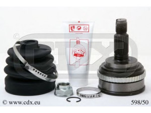 CDX 598/50 jungčių komplektas, kardaninis velenas 
 Ratų pavara -> Sujungimai/komplektas