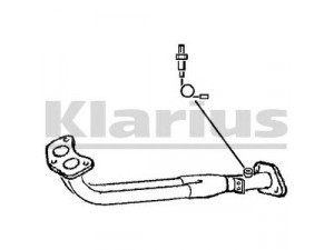 KLARIUS 301647 išleidimo kolektorius 
 Išmetimo sistema -> Išmetimo vamzdžiai
18210SR3X92