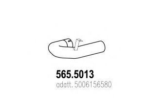 ASSO 565.5013 išleidimo kolektorius
5006156580