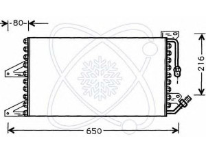 ELECTRO AUTO 30F0042 kondensatorius, oro kondicionierius 
 Oro kondicionavimas -> Kondensatorius
46479313, 46479313