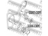 FEBEST 2288-CER kreipiantysis skriemulys, V formos rumbuotas diržas
25286-2B010, PQR500160L