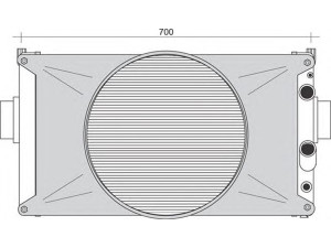 MAGNETI MARELLI 350213937000 radiatorius, variklio aušinimas 
 Aušinimo sistema -> Radiatorius/alyvos aušintuvas -> Radiatorius/dalys
93825378