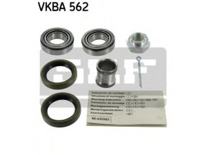 SKF VKBA 562 rato guolio komplektas 
 Ašies montavimas/vairavimo mechanizmas/ratai -> Rato stebulė/montavimas -> Rato guolis
5890993, 804862