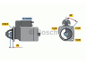 BOSCH 0 001 362 700 starteris
01177441, 01178670, 117 7441, 117 8670