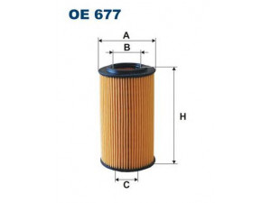 FILTRON OE677 alyvos filtras 
 Techninės priežiūros dalys -> Techninės priežiūros intervalai
05080244AA, 6641800009, 6641800109