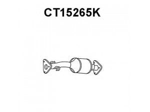 VENEPORTE CT15265K katalizatoriaus keitiklis 
 Išmetimo sistema -> Katalizatoriaus keitiklis
1705CS, 1705CT