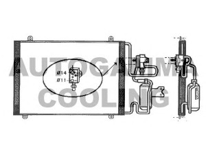 AUTOGAMMA 101812 kondensatorius, oro kondicionierius 
 Oro kondicionavimas -> Kondensatorius
7701205918
