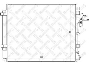 STELLOX 10-45707-SX kondensatorius, oro kondicionierius 
 Oro kondicionavimas -> Kondensatorius
976062P500