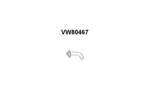 VENEPORTE VW80467 išleidimo kolektorius
071251185A