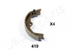 JAPANPARTS GF-419AF stabdžių trinkelių komplektas, stovėjimo stabdis 
 Stabdžių sistema -> Rankinis stabdys
43053SJAE00, 43053TL0G50