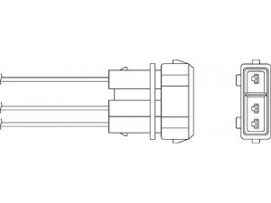 BERU OZH134 lambda jutiklis 
 Variklis -> Variklio elektra
023 906 265 A
