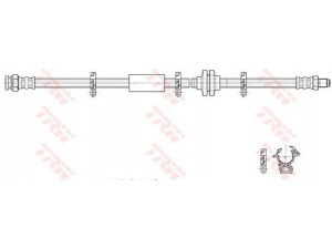 TRW PHB362 stabdžių žarnelė 
 Stabdžių sistema -> Stabdžių žarnelės
0060564766, 60564766