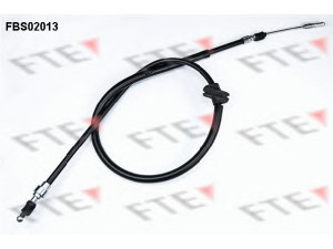 FTE FBS02013 trosas, stovėjimo stabdys 
 Stabdžių sistema -> Valdymo svirtys/trosai
893 609 722 F, 893 609 722 F