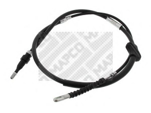 MAPCO 5683 trosas, stovėjimo stabdys 
 Stabdžių sistema -> Valdymo svirtys/trosai
4A0 609 721C, 4A0 609 721F
