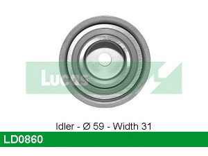 LUCAS ENGINE DRIVE LD0860 įtempiklio skriemulys, paskirstymo diržas
078109244H, 078109244J