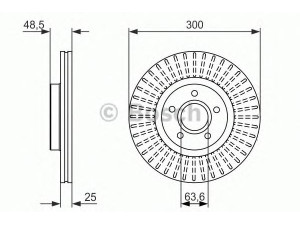 BOSCH 0 986 479 956 stabdžių diskas 
 Dviratė transporto priemonės -> Stabdžių sistema -> Stabdžių diskai / priedai
1223664, 1223666, 1253964, 1253965