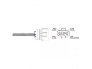 DELPHI ES20164-11B1 lambda jutiklis 
 Išmetimo sistema -> Jutiklis/zondas
058 906 265, 077 906 265K, 077 906 265L