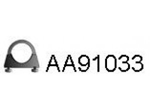 VENEPORTE AA91033 spaustukas, išmetimo sistema 
 Išmetimo sistema -> Surinkimo dalys -> Atskiros surinkimo dalys -> Užveržimo elementas