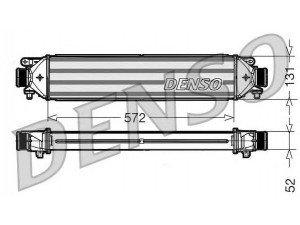 DENSO DIT09109 tarpinis suslėgto oro aušintuvas, kompresorius 
 Variklis -> Oro tiekimas -> Įkrovos agregatas (turbo/superįkrova) -> Tarpinis suslėgto oro aušintuvas
51833975