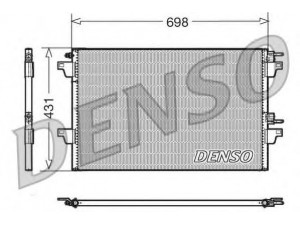 DENSO DCN23022 kondensatorius, oro kondicionierius 
 Oro kondicionavimas -> Kondensatorius
8200033733