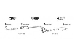 VENEPORTE 430049 išmetimo sistema