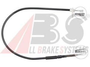 A.B.S. K17168 trosas, stovėjimo stabdys 
 Stabdžių sistema -> Valdymo svirtys/trosai
220 420 20 85, 220 420 32 85